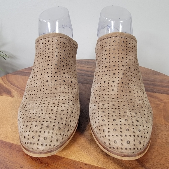 Rebels Western Heeled Booties Mules Slip on Size 8 - Picture 5 of 17